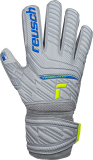 Reusch Attrakt Grip Finger Support 5270810 6016 yellow grey front